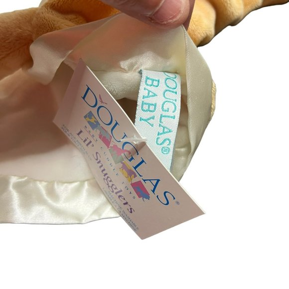 Douglas Baby Fox Lovey‎ Security Blanket Satin Edge Plush Stuffed Toy - Picture 5 of 10